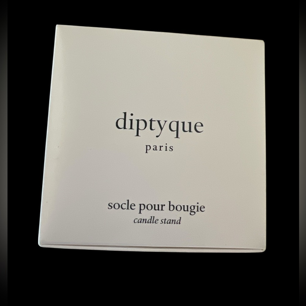 Diptyque Black Candle Holder -Bakelite